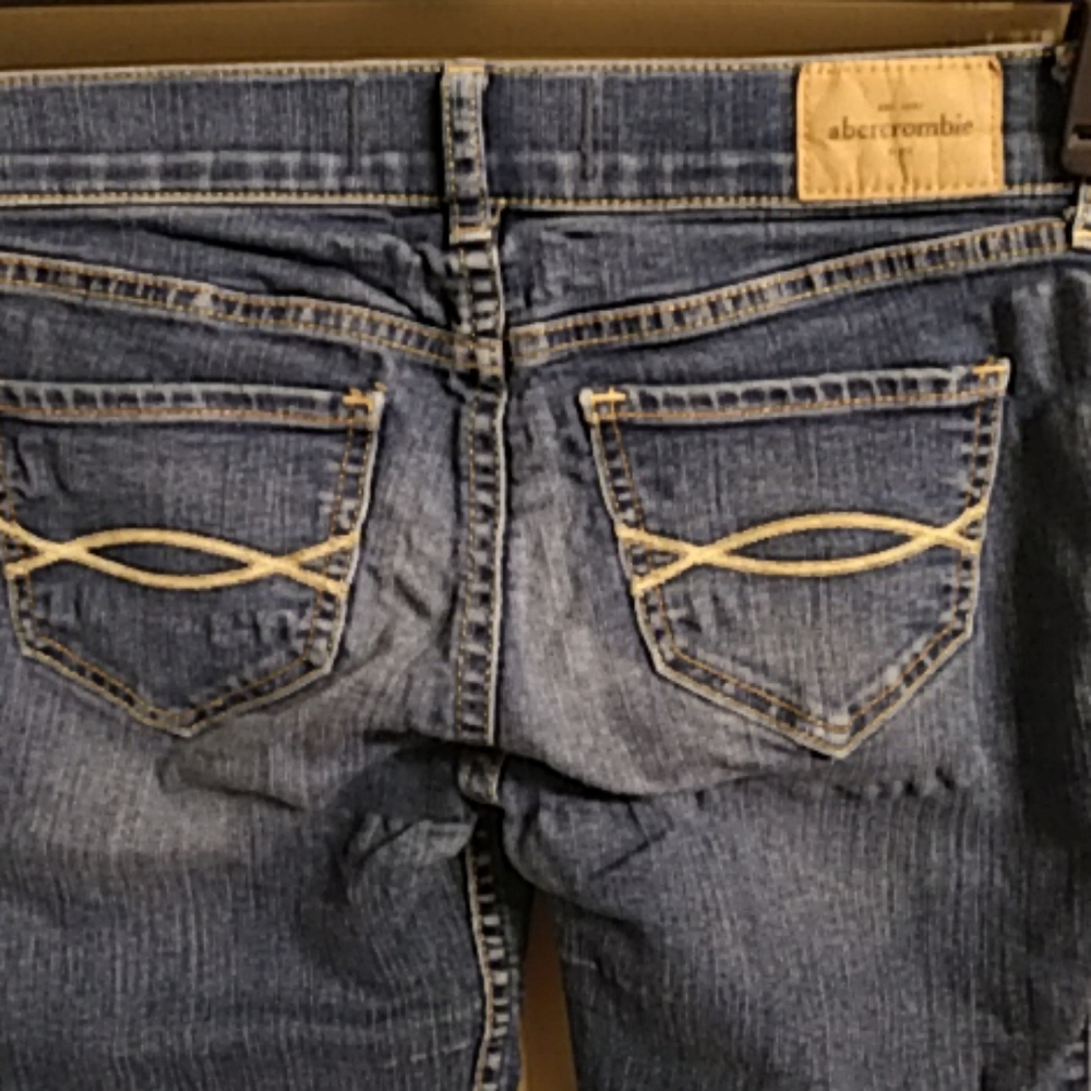 Abercrombie & Fitch Stretch Jeans Girls  14 slim - Picture 3 of 5